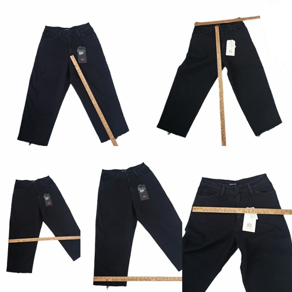 Levi's Ribcage Line 8 Premium Straight Ankle Jeans - Picture 4 of 15